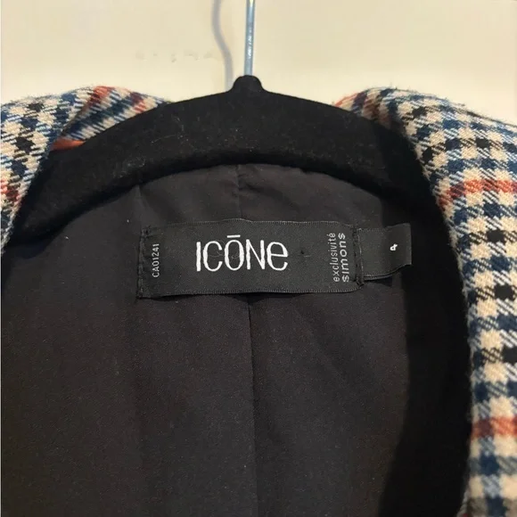 Simons Checkered Blazer - Picture 3 of 3